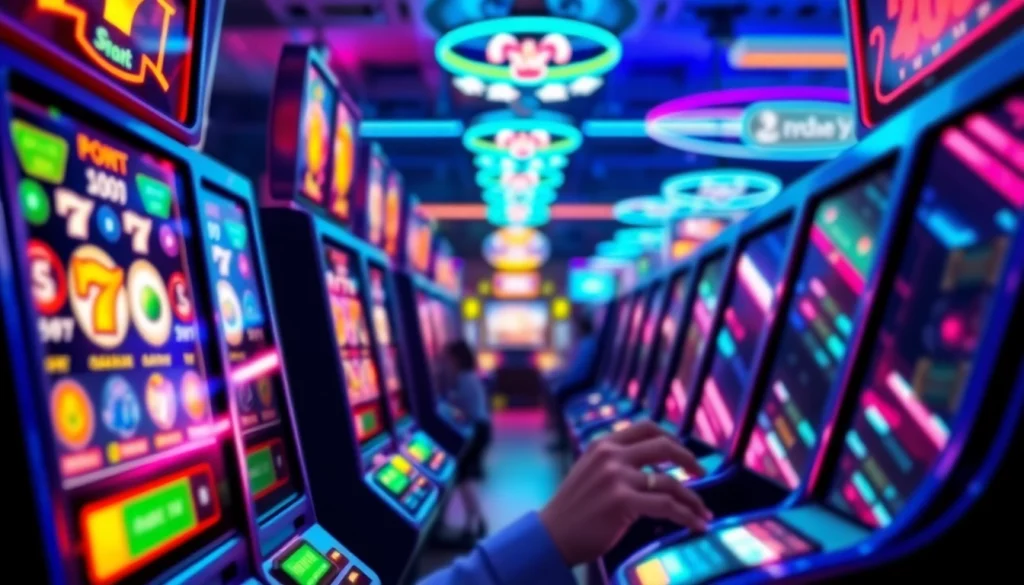 Rasakan keseruan bermain petanitoto dengan slot machines yang berwarna-warni dan interaktif.