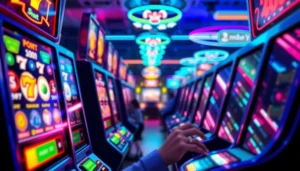 Rasakan keseruan bermain petanitoto dengan slot machines yang berwarna-warni dan interaktif.