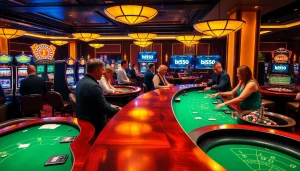 Experience high-stakes gambling at https://bl555.direct/ with vibrant casino tables and engaging players.