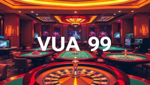 VUA99 creates an engaging online betting experience with lively casino visuals.