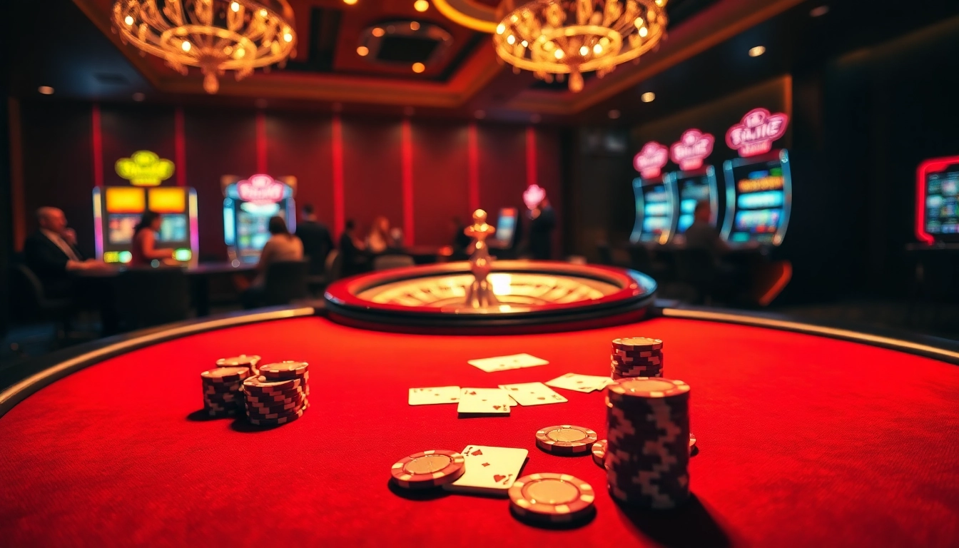 Trải nghiệm sự phấn khích của trò chơi Bet VIP tại bàn casino sang trọng.