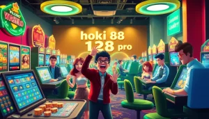Experience the excitement of hoki138 pro through vivid online slot gaming scenes.