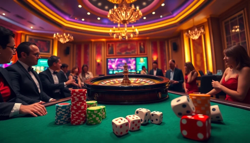 Experience the thrill of sports and games at jeetbuzz live net casino with vibrant tables and chips.