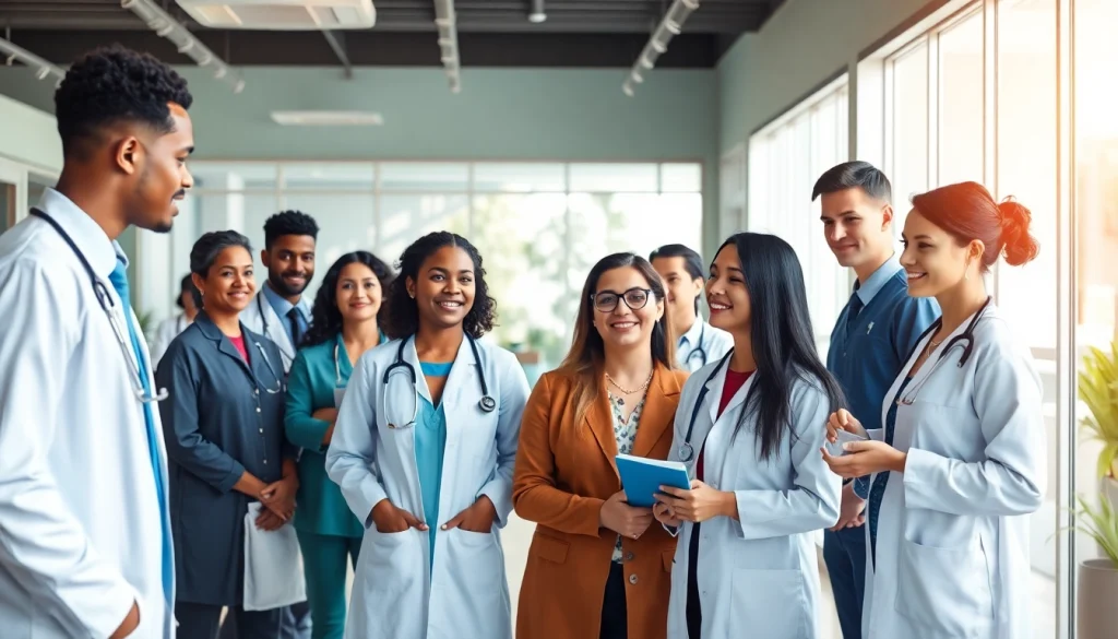 Healthcare professionals providing personalized care at https://www.medexdtc.com in a modern clinic setting.