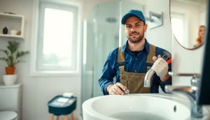 Experience swift plumbing solutions with https://speedyservicestoday.com.au featuring a professional plumber in action.