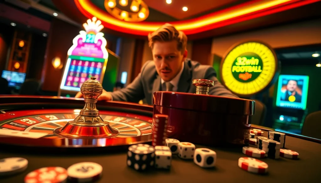 Experience the thrill of gambling with https://32win.football/ showcasing vibrant casino games and exciting wins.