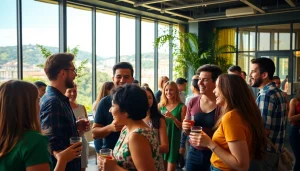 Visitez le club social à San Sebastián avec une ambiance conviviale et accueillante.