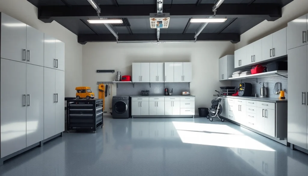 Discover functional garage cabinets designed for optimal storage, featuring sleek designs and vibrant colors.