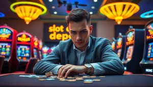 Menangkan dengan slot deposit 1000 di meja permainan yang penuh warna dan semarak.