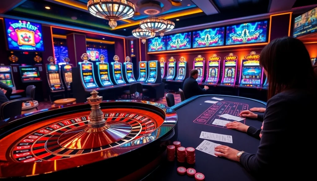 Experience the thrill of uu88 with vibrant casino games, featuring roulette and poker.