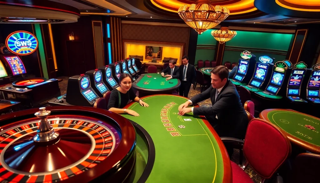 Engaging poker players strategizing in a luxurious casino setting, reminiscent of original hidden wiki.