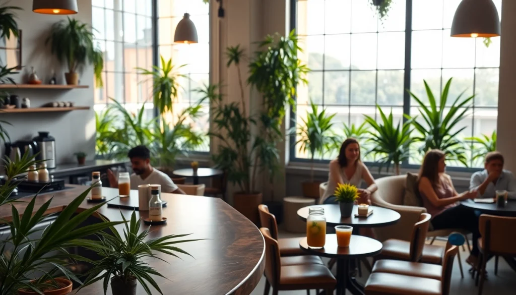Kaffee mit Cannabis im Cannabis Coffee Shop Lloret de Mar genießen.