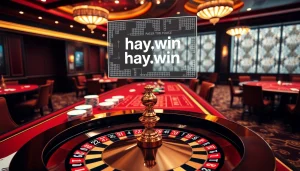 Experience the thrill of casino gaming at hay.win with luxurious tables and virtual betting excitement.