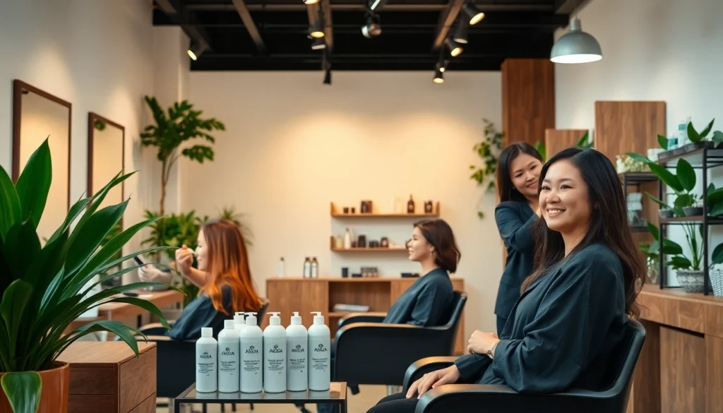 Experience the elegance at the best hair salon San Diego with skilled stylists providing personalized hair services.