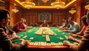 Rasakan permainan Mahjong Ways 2 yang mendebarkan dengan visual kasino yang hidup dan para pemain yang bersemangat.