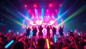 Immerse yourself in Blackpink news as the group electrifies fans during a live concert.