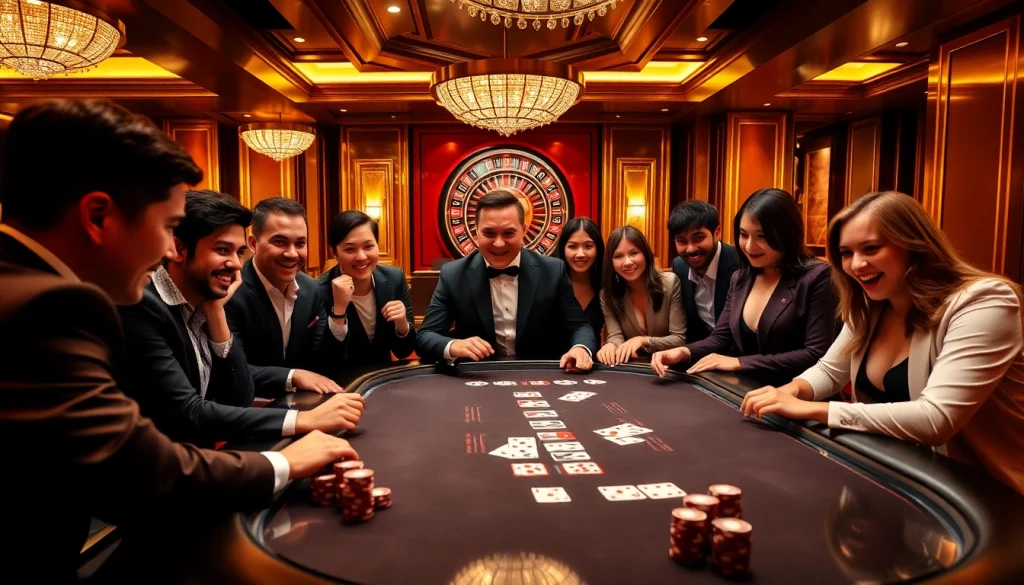 Experience the excitement of MM88 online gambling with professional casino tables and enthusiastic players.