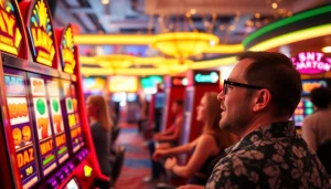 Menangkan slot online melalui mesin slot penuh warna dan suasana kasino yang menyenangkan.