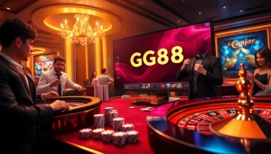 Experience excitement at the GG88 online casino with vibrant gaming action and sleek visuals.