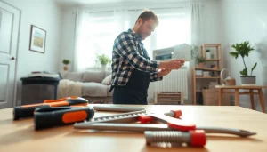 Expert HVAC repair Waccabuc services by a technician in a residential setting.