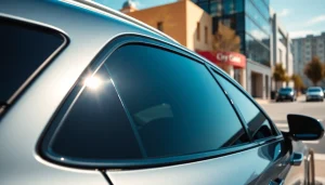 Apply ceramic window tint to enhance your vehicle's sleek appearance and UV protection.