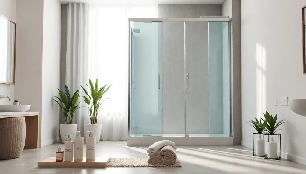 Stilvolle duschkabine 90x90 in luxuriösem Badezimmer mit eleganten Details.