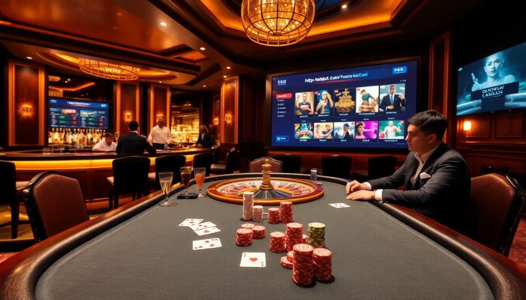 Experience high-stakes gaming with https://tobet88bet.com/ featuring exciting poker tables and roulette wheels.