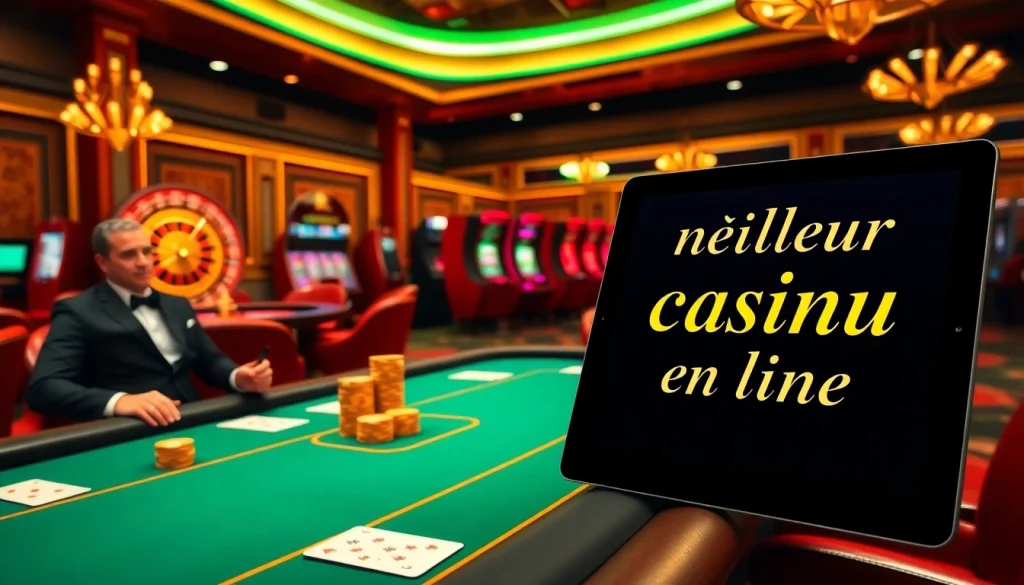 Vivez l'excitation au meilleur casino en ligne avec du poker à enjeux élevés et des machines à sous vibrantes.