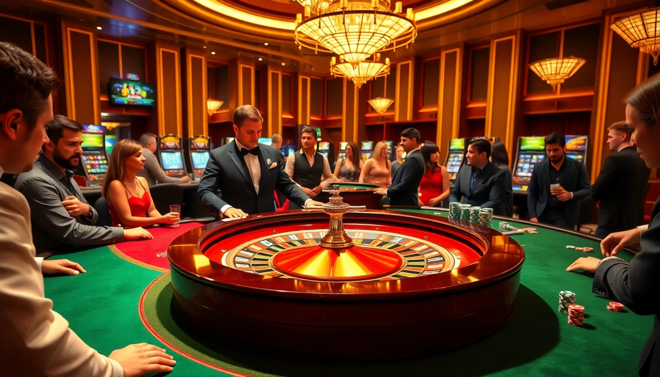 Vivez l'excitation au meilleur casino en ligne avec des jeux de roulette palpitants et une ambiance de casino vibrante.