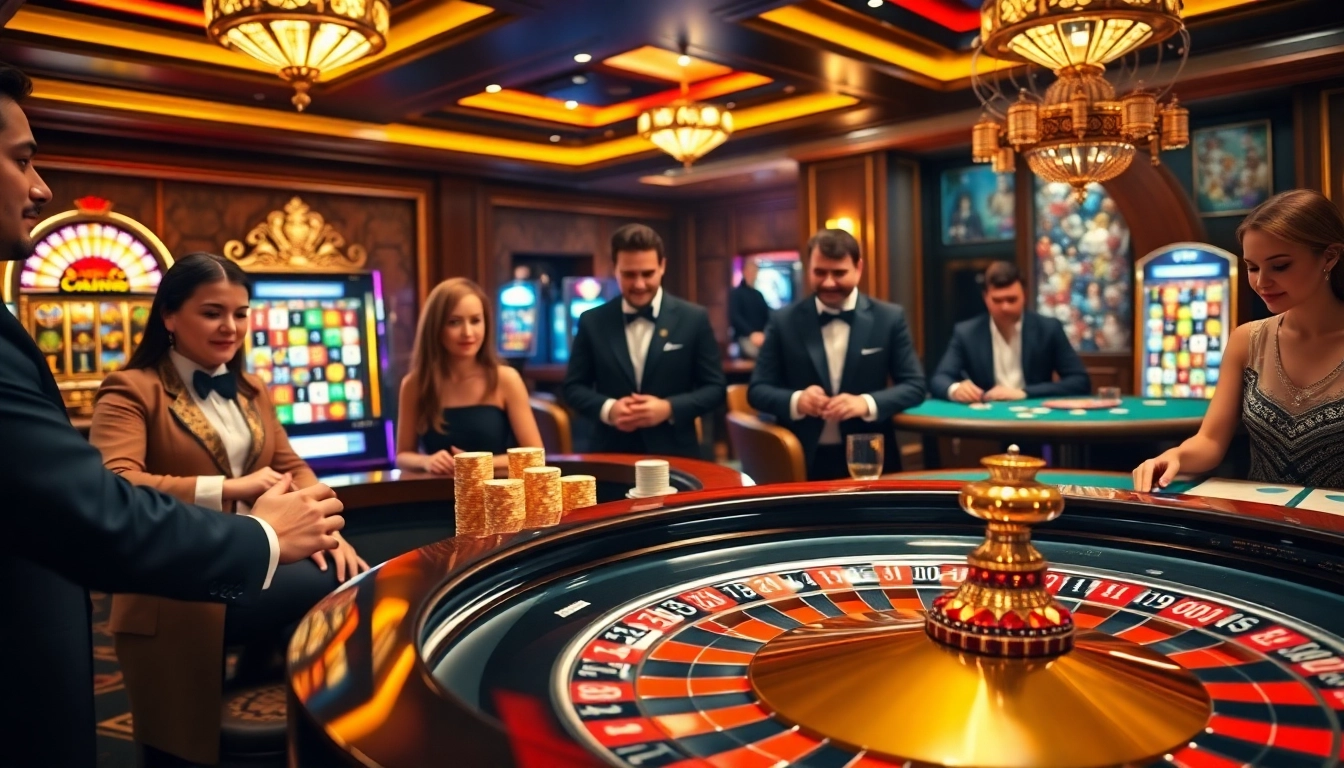 Découvrez les frissons du meilleur casino en ligne avec des tables de poker vibrantes et des roues de roulette.