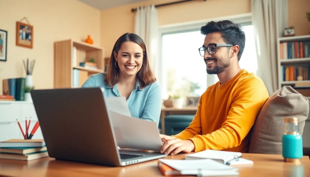 Gain expert online exams help through focused tutoring sessions in a cozy study space.