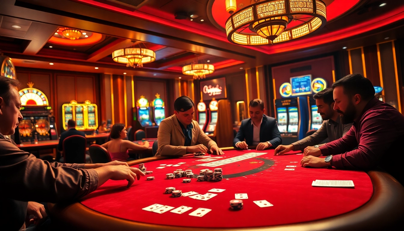 Faites l'expérience de l'excitation au meilleur casino en ligne avec une action de poker palpitante et une roulette vibrante.