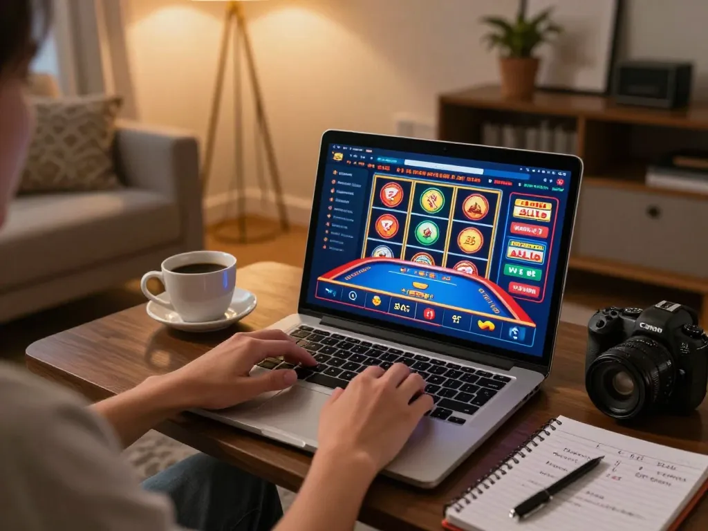 Truy cập trang chủ MM88 for the ultimate online gaming experience in a cozy home setting.